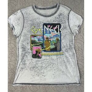 Odd People Genesis 1978 World Tour Burnout T-shirt / Women's Large